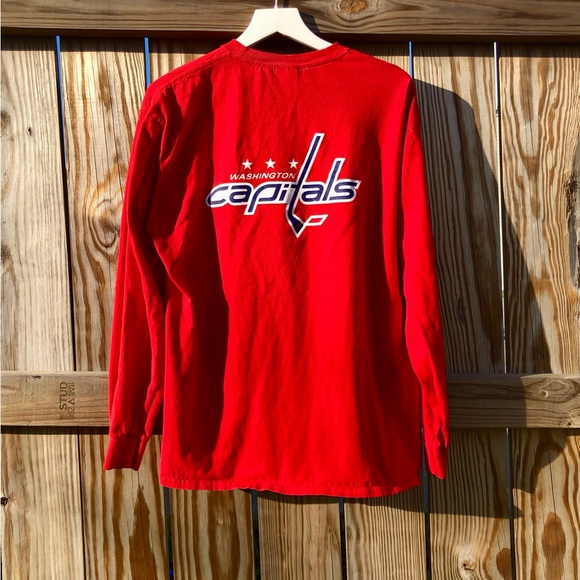 Washington Capitals Shirt Club Red 365 Tee Sz. Large - Picture 8 of 8